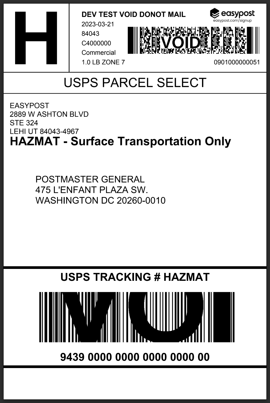 Usps Hazmat Frequently Asked Questions Easypost Support 4321